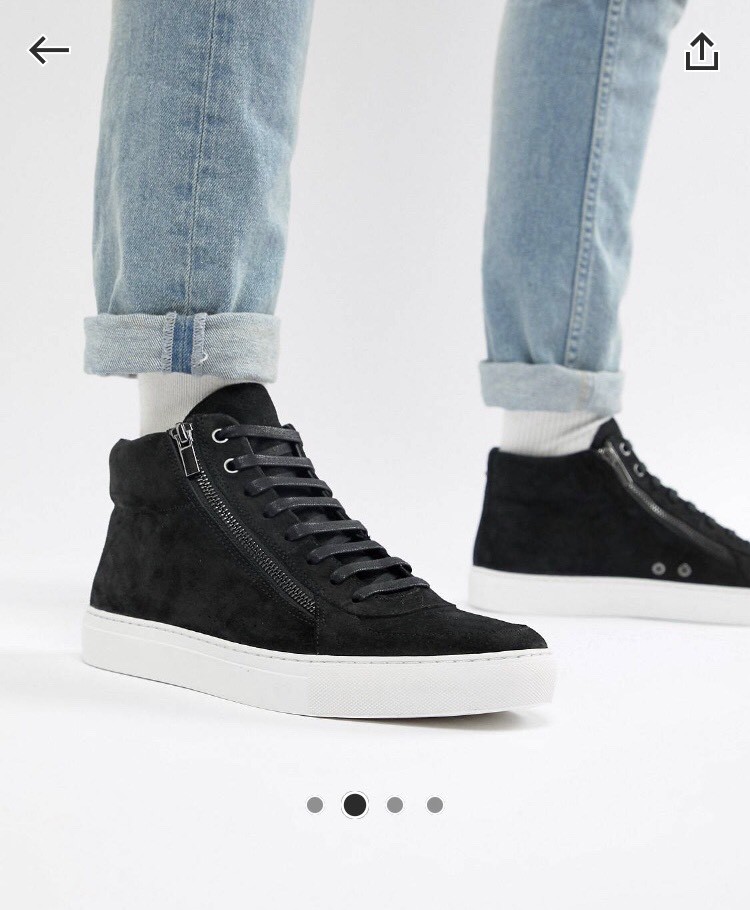 hugo boss futurism zip trainers
